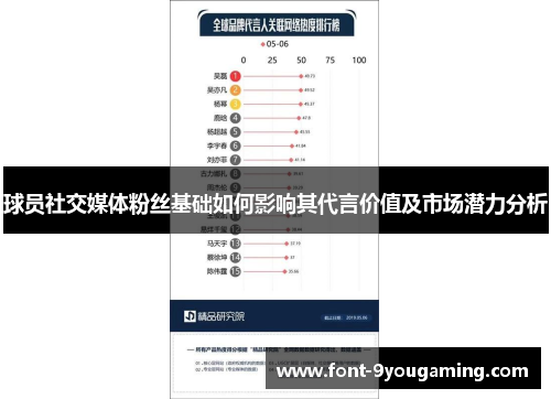 球员社交媒体粉丝基础如何影响其代言价值及市场潜力分析